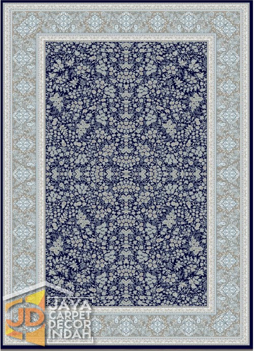 Karpet Permadani Solomon 1200 Reeds MAHROO NAVYBLUE 3735 ukuran  200x300, 250x350